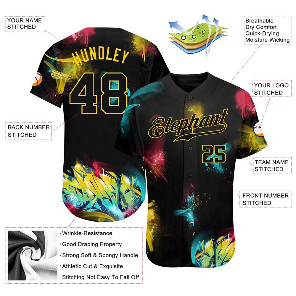 Sublimation Baseball Uniform Jersey Shirts